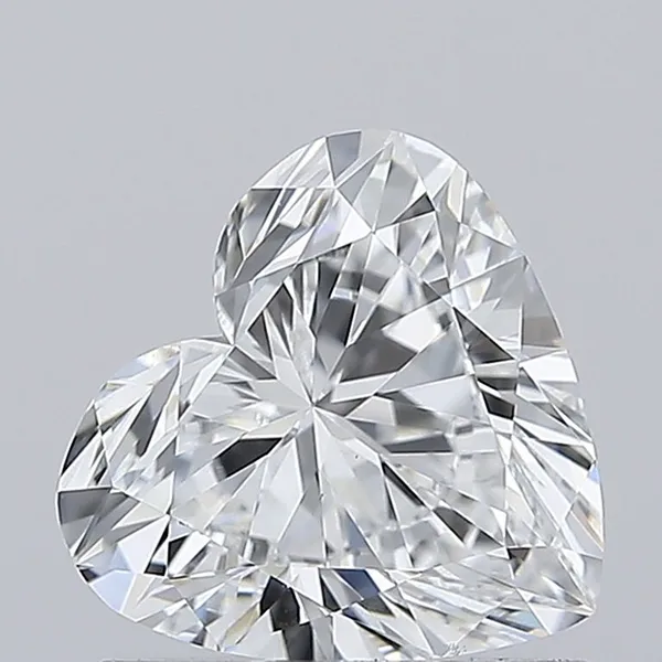 0.97ct HEART D VS1 Lab diamond