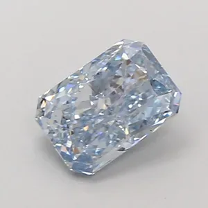 1.01ct RADIANT Fancy Intense Blue VVS2 Coloured Lab diamond