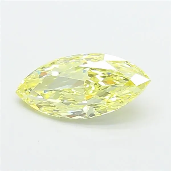 1.89ct MARQUISE Fancy Intense Yellow VS1 Coloured Lab diamond