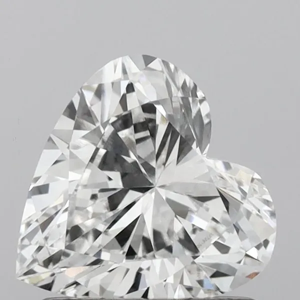 0.97ct HEART E VVS2 Lab diamond