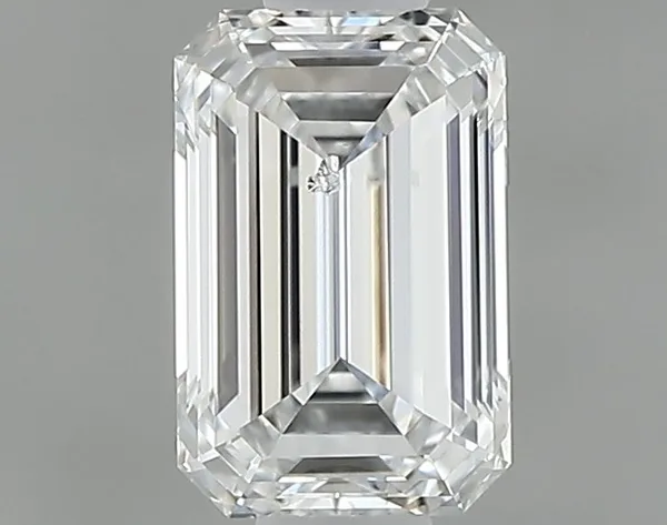 0.53ct EMERALD E SI2 Natural diamond