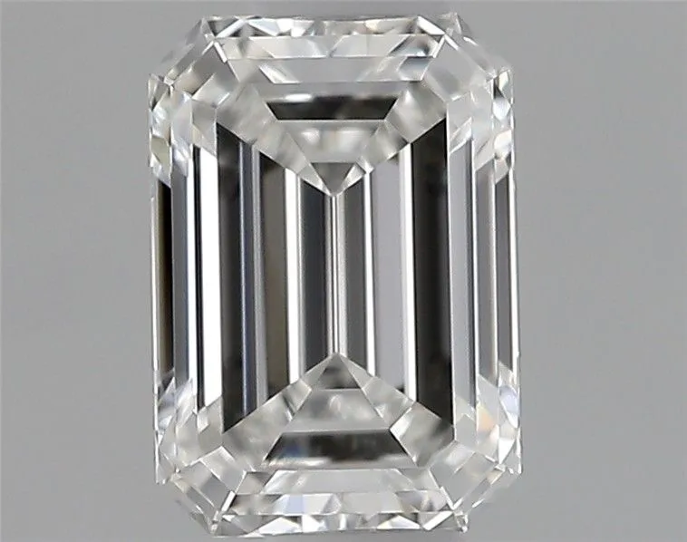 0.52ct EMERALD F IF Natural diamond