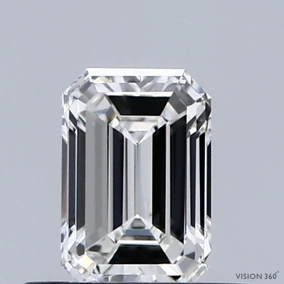 0.42ct EMERALD H VVS1 Natural diamond