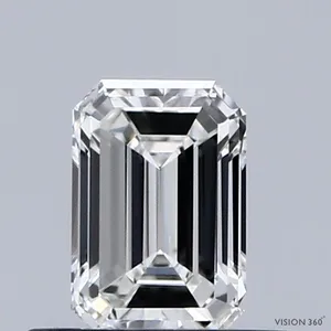 0.42ct EMERALD H VVS1 Natural diamond