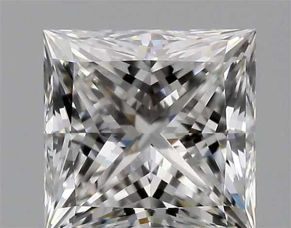 0.6ct PRINCESS E VVS2 Natural diamond