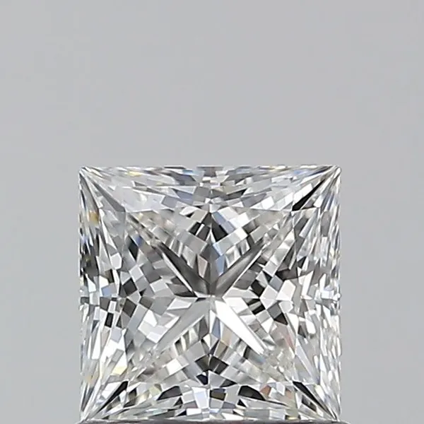 0.9ct PRINCESS F VS1 Natural diamond