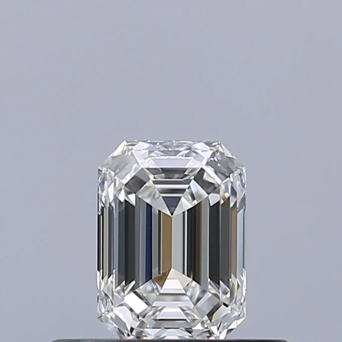 0.40ct EMERALD F VVS1 Natural diamond