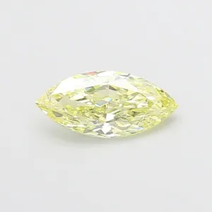1ct MARQUISE Fancy Intense Yellow VS1 Coloured Lab diamond