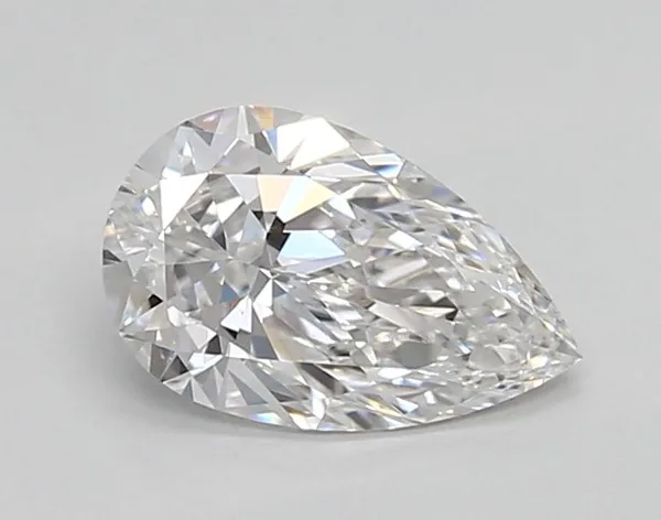 0.86ct PEAR D VVS2 Lab diamond