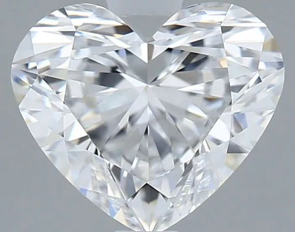 1ct HEART D VVS2 Lab diamond