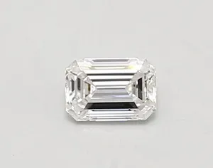 0.35ct EMERALD D VVS2 Lab diamond
