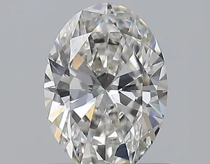 0.59ct OVAL H VVS1 Natural diamond