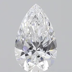 0.78ct PEAR D IF Lab diamond