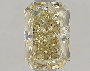 1.02ct RADIANT Fancy Yellow VS2 Coloured Lab diamond