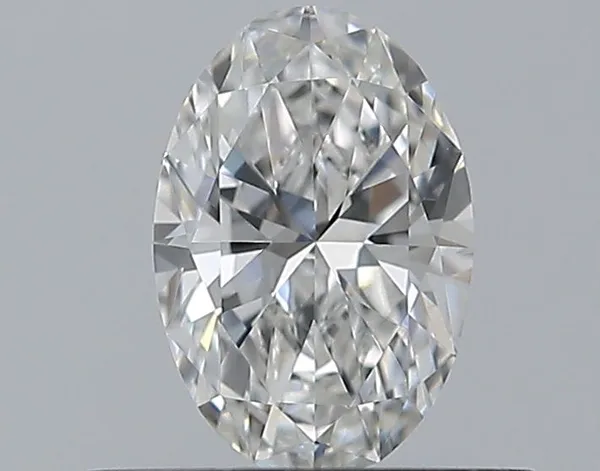 0.4ct OVAL F VVS2 Natural diamond