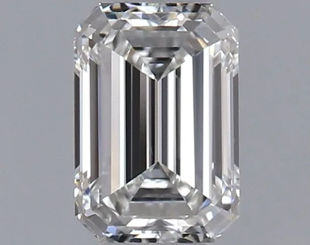 0.50ct EMERALD F VS2 Natural diamond