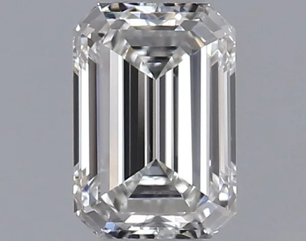 0.5ct EMERALD F VS2 Natural diamond