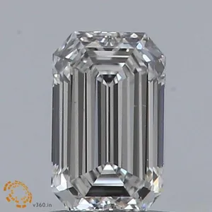 0.4ct EMERALD E VS1 Natural diamond