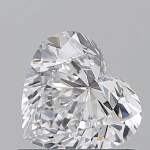 0.73ct HEART D IF Natural diamond