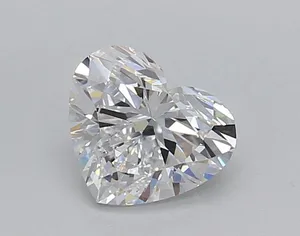 1.02ct HEART D VVS1 Lab diamond