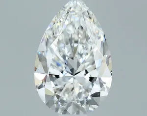 0.5ct PEAR F VS2 Natural diamond