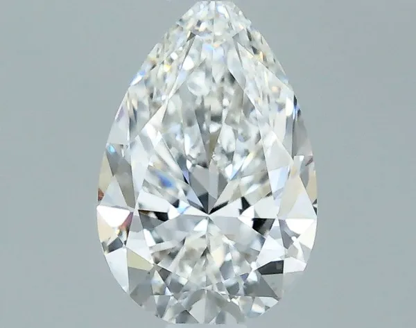 0.5ct PEAR F VS2 Natural diamond