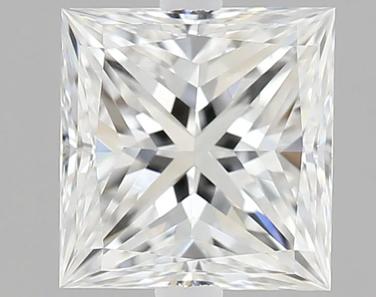 1.00ct PRINCESS E VVS2 Natural diamond
