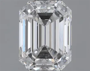 0.47ct EMERALD E VVS2 Natural diamond