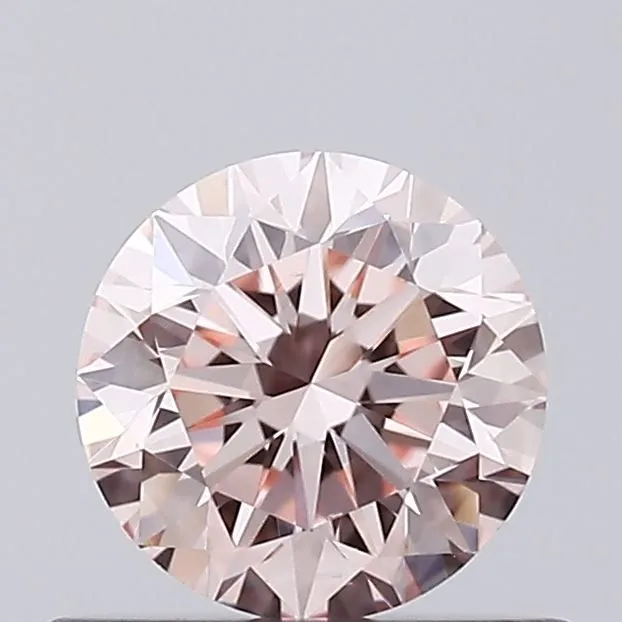 0.47ct ROUND Fancy Pink VS1 Coloured Lab diamond