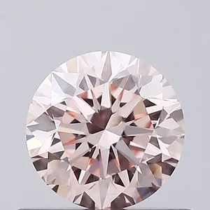 0.47ct ROUND Fancy Pink VS1 Coloured Lab diamond