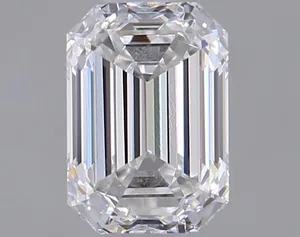 0.46ct EMERALD F VS1 Natural diamond