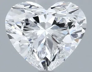 1.04ct HEART D VVS1 Lab diamond