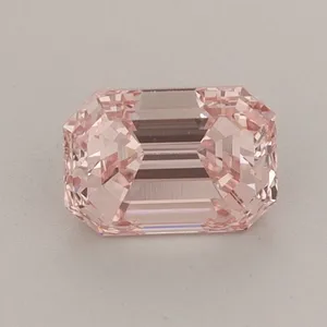 1.17ct EMERALD Fancy Intense Pink VS1 Coloured Lab diamond