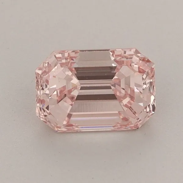 1.17ct EMERALD Fancy Intense Pink VS1 Coloured Lab diamond