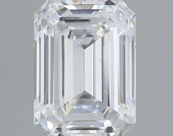 0.6ct EMERALD D VS1 Lab diamond
