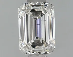 0.71ct EMERALD F VS2 Lab diamond