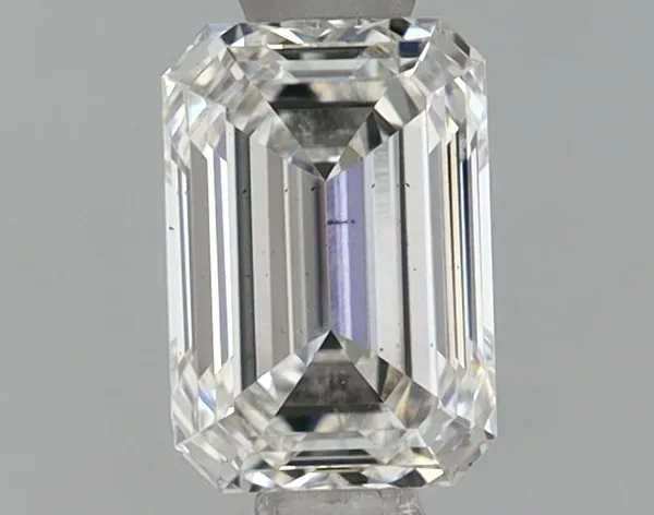 0.71ct EMERALD F VS2 Lab diamond