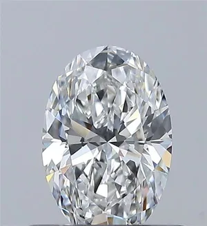 0.51ct OVAL E VVS1 Natural diamond