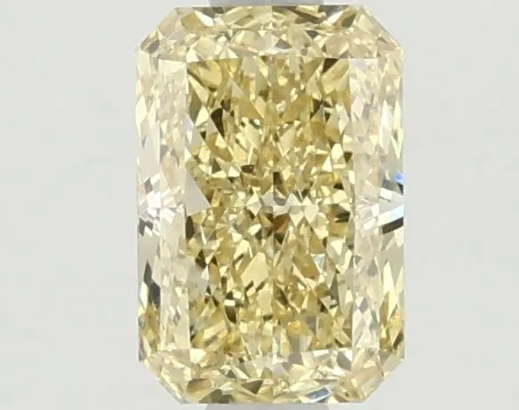 1.05ct RADIANT Fancy Vivid Yellow VVS2 Coloured Lab diamond