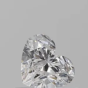 0.5ct HEART D SI2 Natural diamond