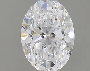 0.5ct OVAL D VVS1 Natural diamond