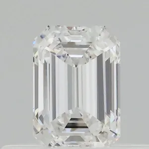 0.32ct EMERALD D VVS2 Lab diamond