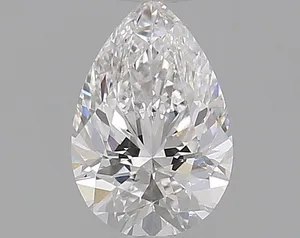 0.3ct PEAR D VVS2 Natural diamond