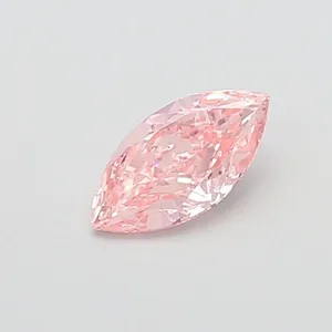 1.04ct MARQUISE Fancy Intense Pink VS1 Coloured Lab diamond