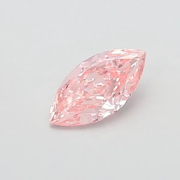 1.04ct MARQUISE Fancy Intense Pink VS1 Coloured Lab diamond