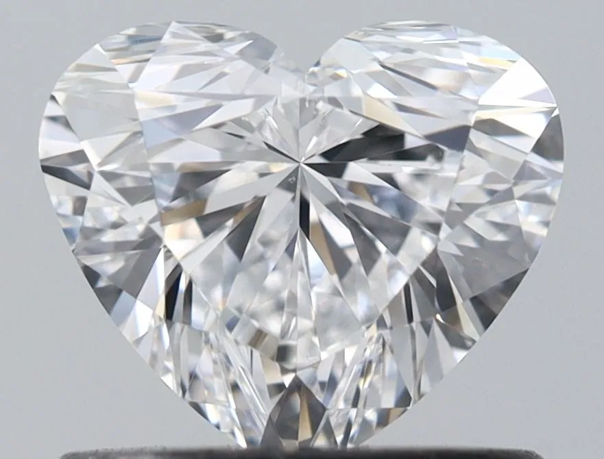 0.70ct HEART D VS2 Natural diamond