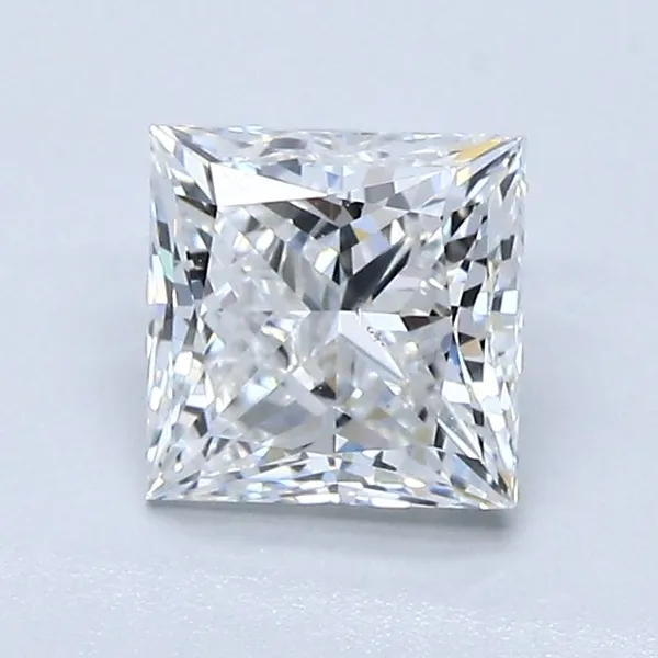 1.21ct PRINCESS E SI1 Natural diamond