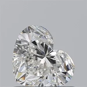 0.72ct HEART G VS2 Natural diamond