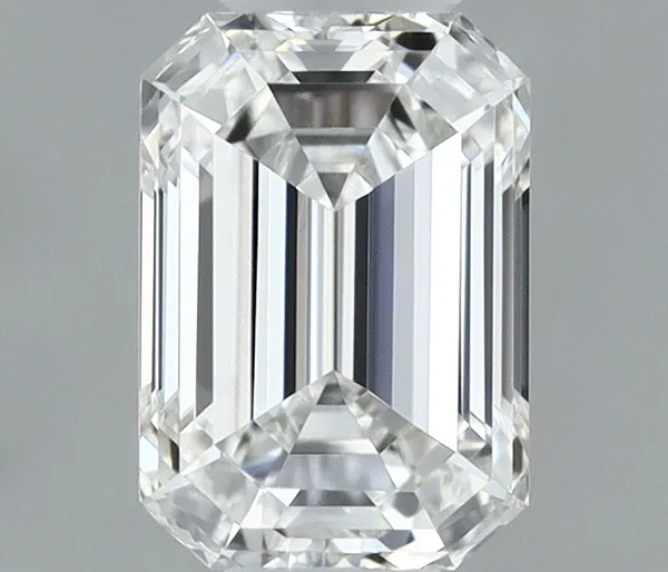 0.3ct EMERALD F IF Natural diamond