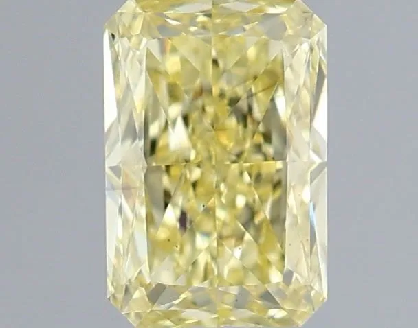 1.09ct RADIANT Fancy Intense Yellow VS2 Coloured Lab diamond